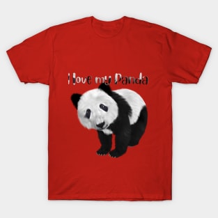 I love my panda T-Shirt